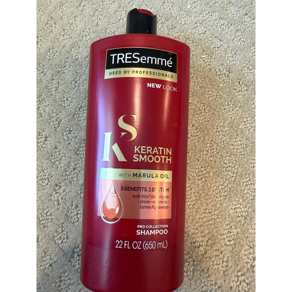 TRESemmé Keratin Smooth Shampoo with Marula Oil 22 fl oz NEW LOOK